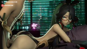 Xianyun Loop?Th3Dude? - ﻿3D animation on Crohasit